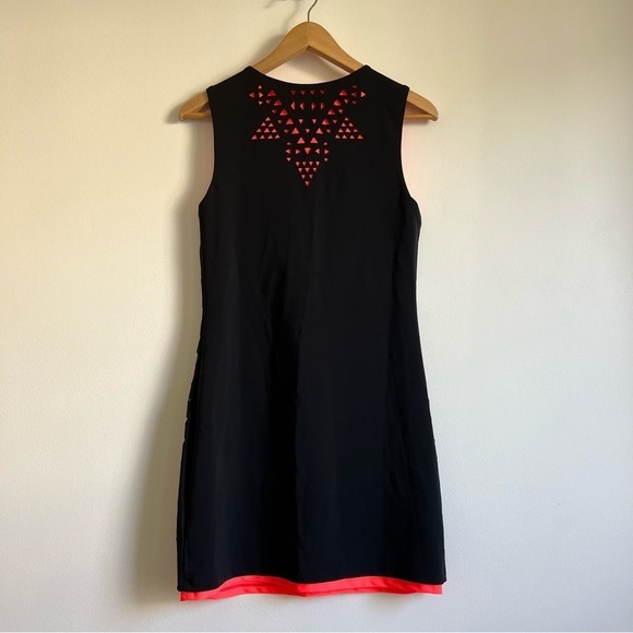 Mara Hoffman Laser Cut Dress in Black M/L - Picture 8 of 12